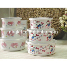 enamel ice bowl/disposable tableware for wedding